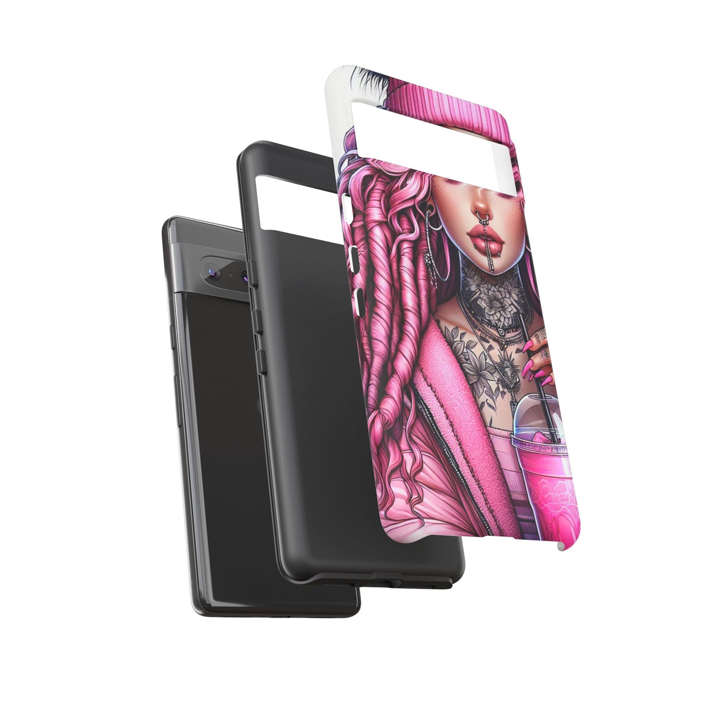 Pink Rebellion – Edgy Street Style & Tattooed Chic Mobile Cover