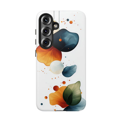 Orbital Bloom – Abstract Nature-Inspired Phone Case for iPhone, Google Pixel, Samsung