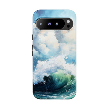 Pastel Wave Dream Watercolor Phone Case for iPhone, google Pixel & Samsung