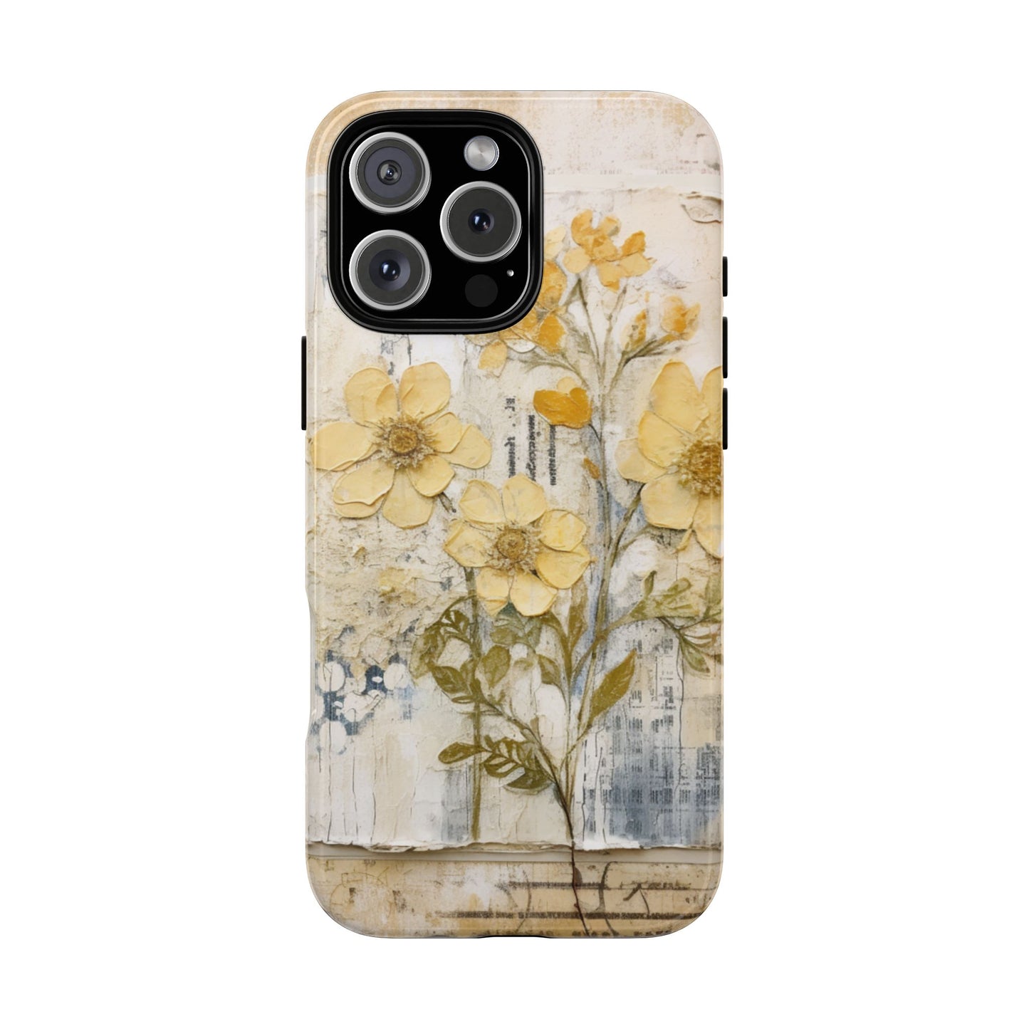 Vintage Botanical Floral Mobile Case