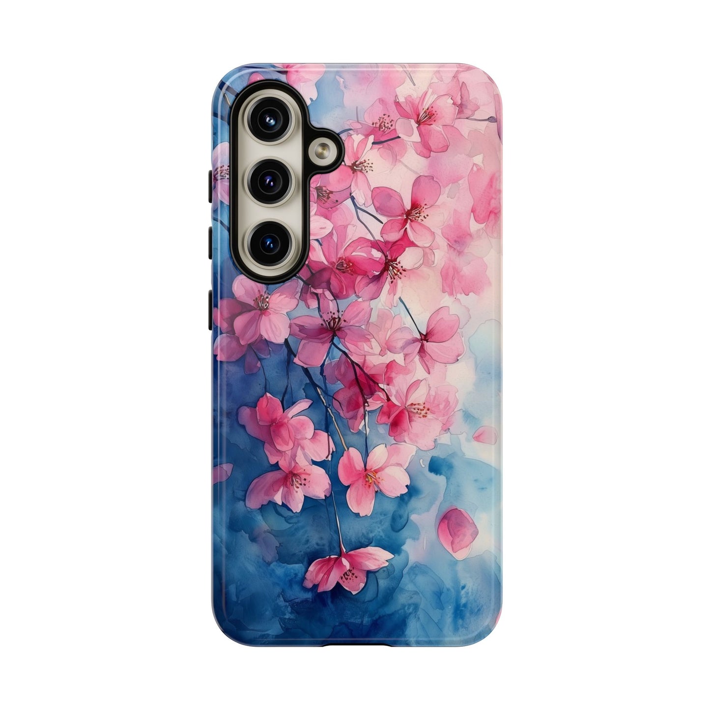Pastel Petal Rain Watercolor Phone Case for iPhone, google Pixel & Samsung