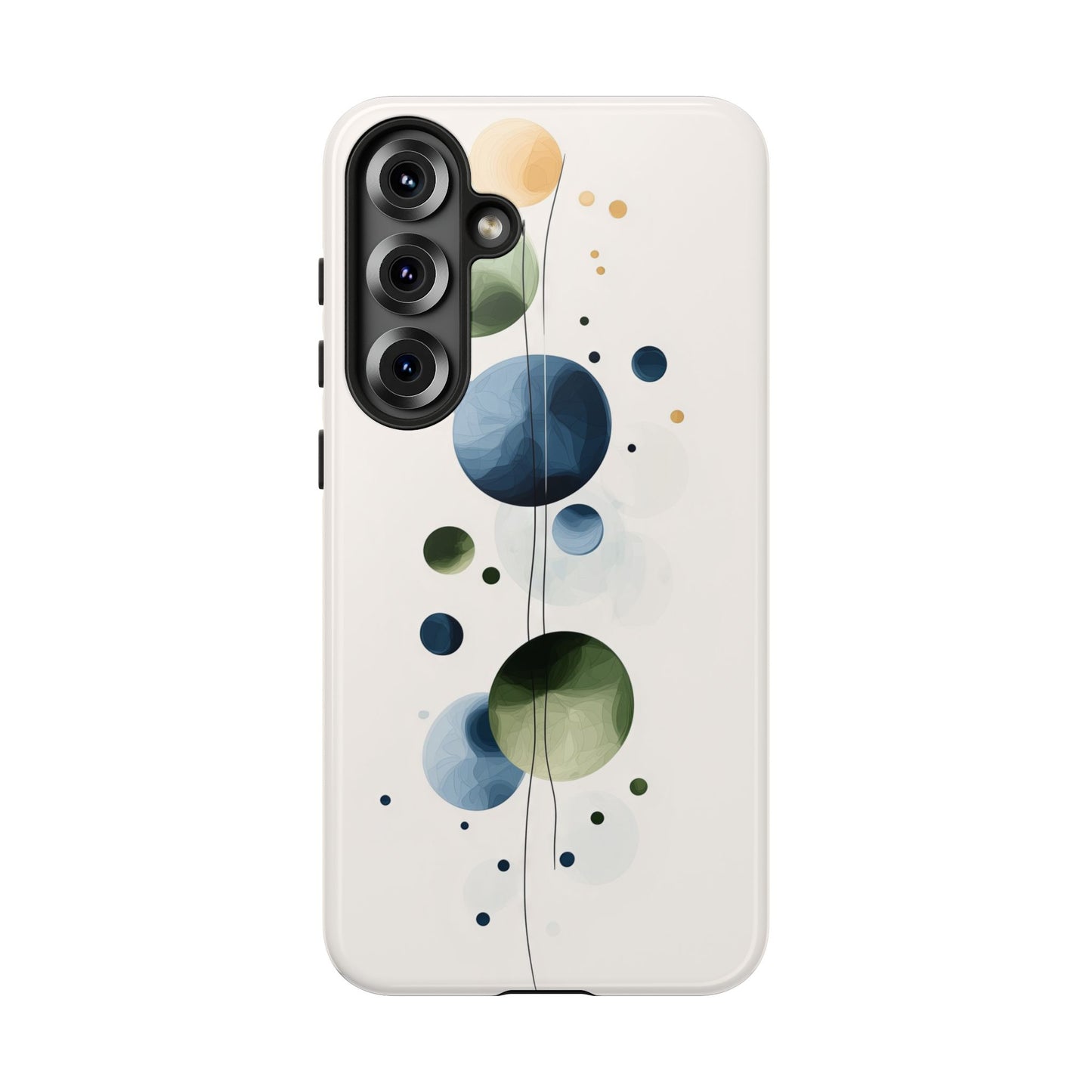 Orbit Bloom – Abstract Bubble Art Phone Case for iPhone, Samsung & Pixel