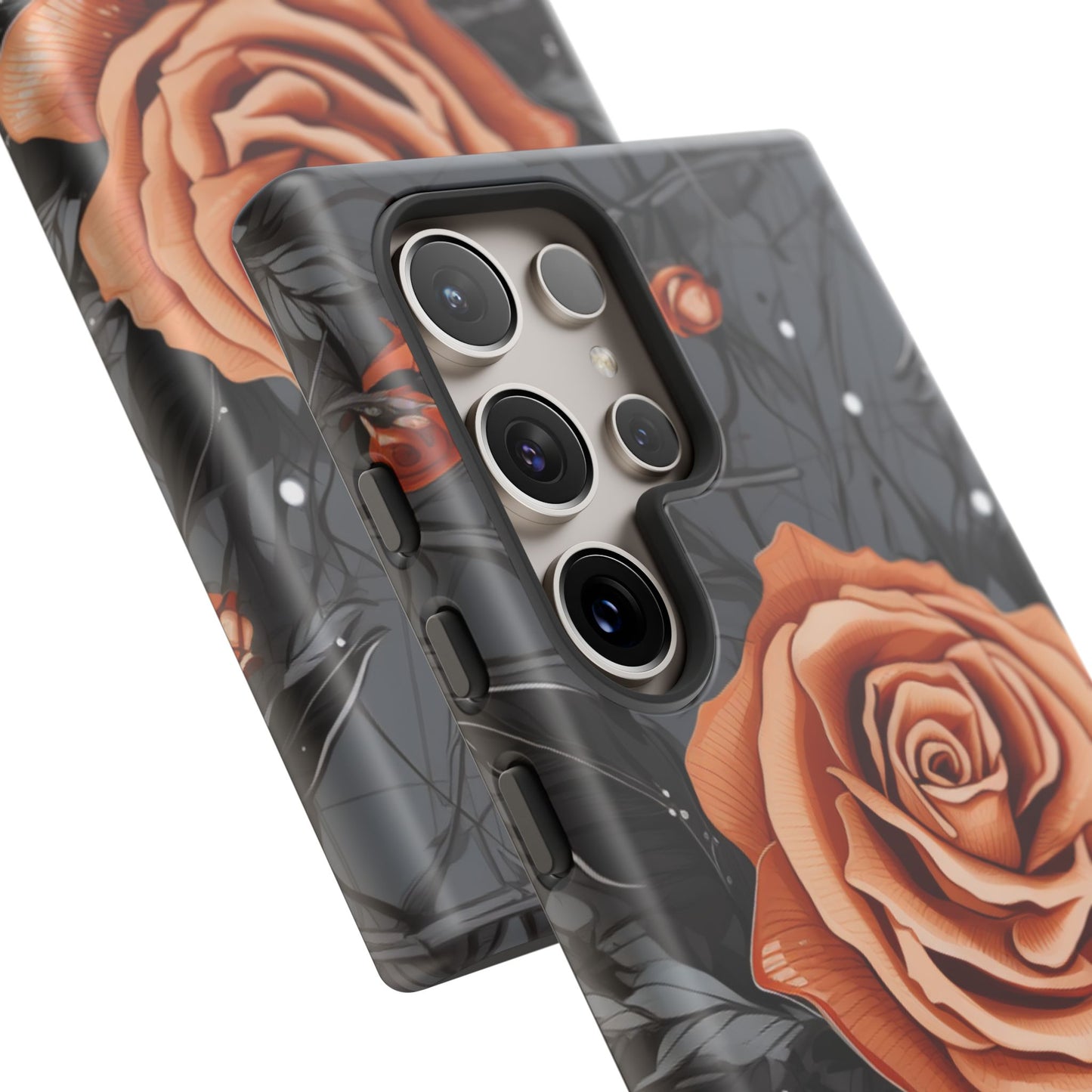 Mystic Noir Rose Mobile Case