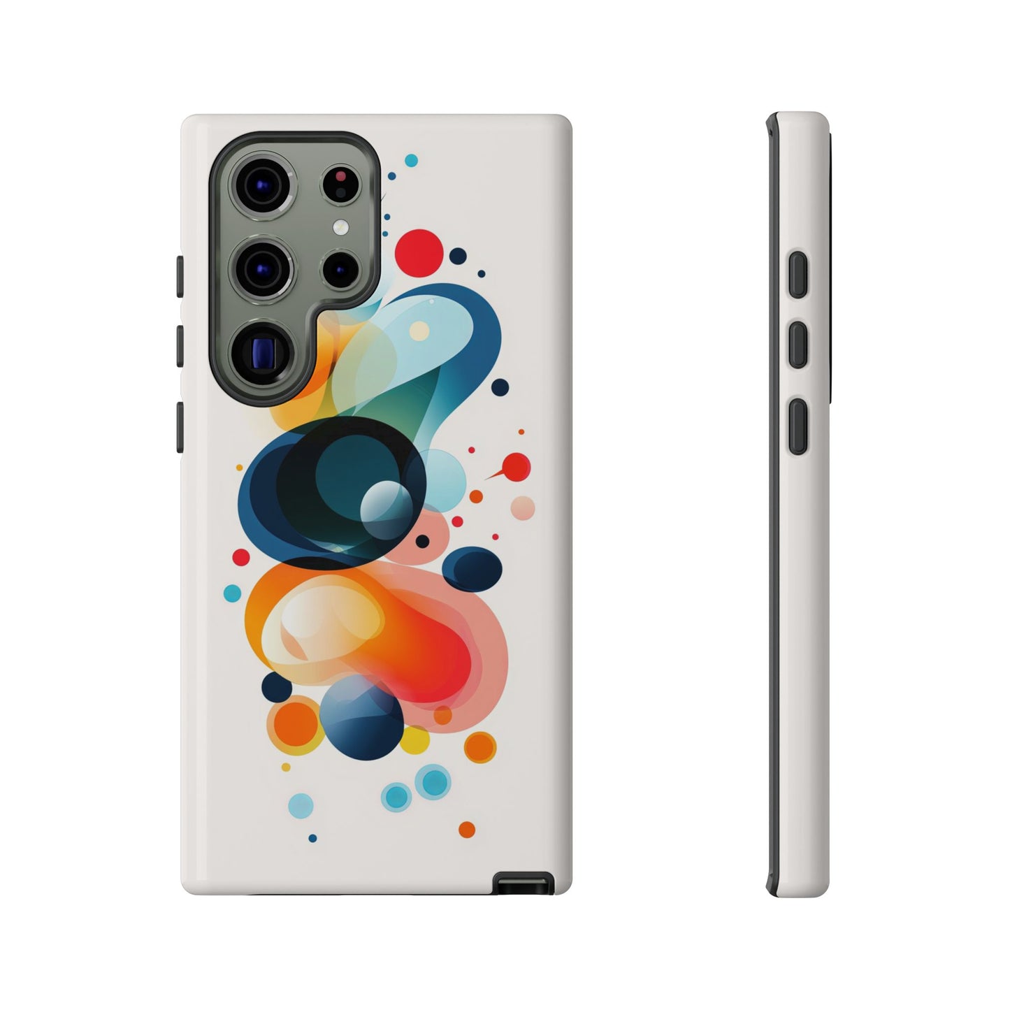 Color Cascade – Vivid Abstract  Phone Case for iPhone, Samsung & Pixel