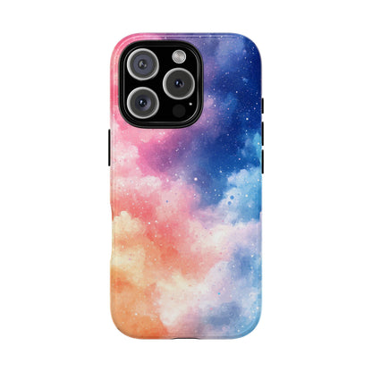 Cosmic Dreamscape – Watercolor Galaxy Phone Case for iPhone, google Pixel & Samsung