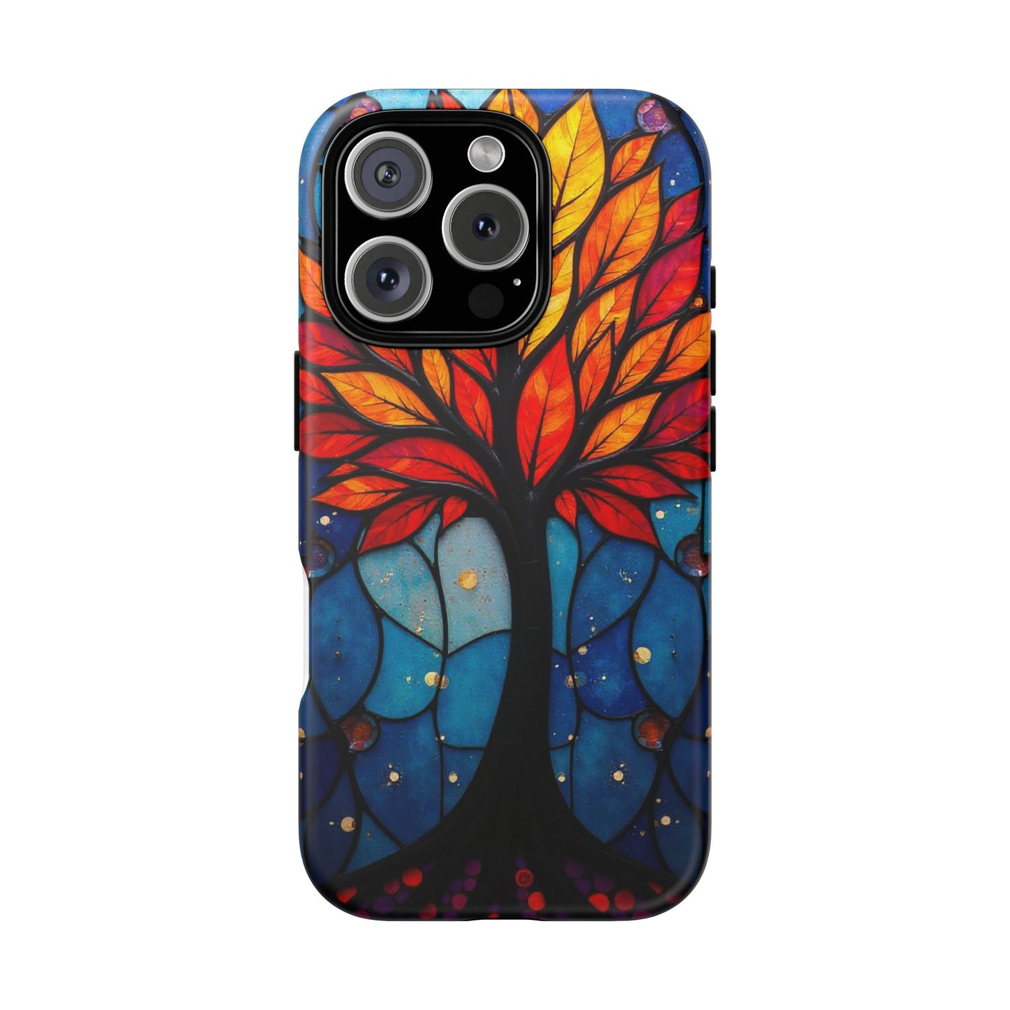 Stained Glass Tree: A Burst of Vibrant Elegance