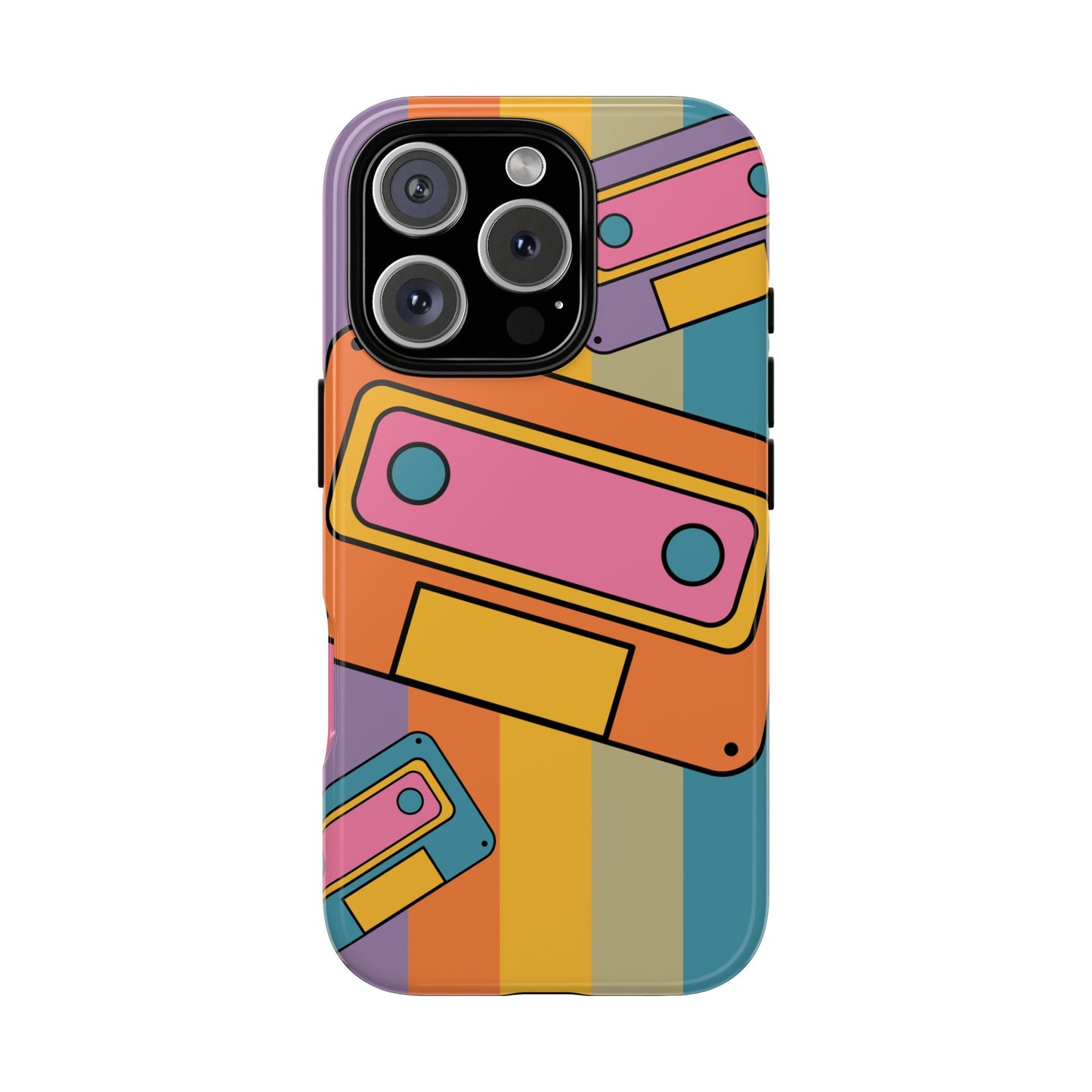 Retro Cassette Tape Phone Case – Vintage 90s Aesthetic for iPhone, Samsung & Google Pixel