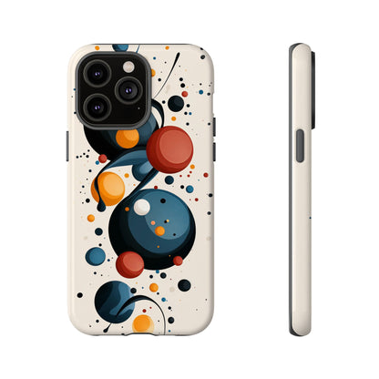 Cosmic Orbit – Abstract Sphere Phone Case for iPhone, Samsung & Pixel