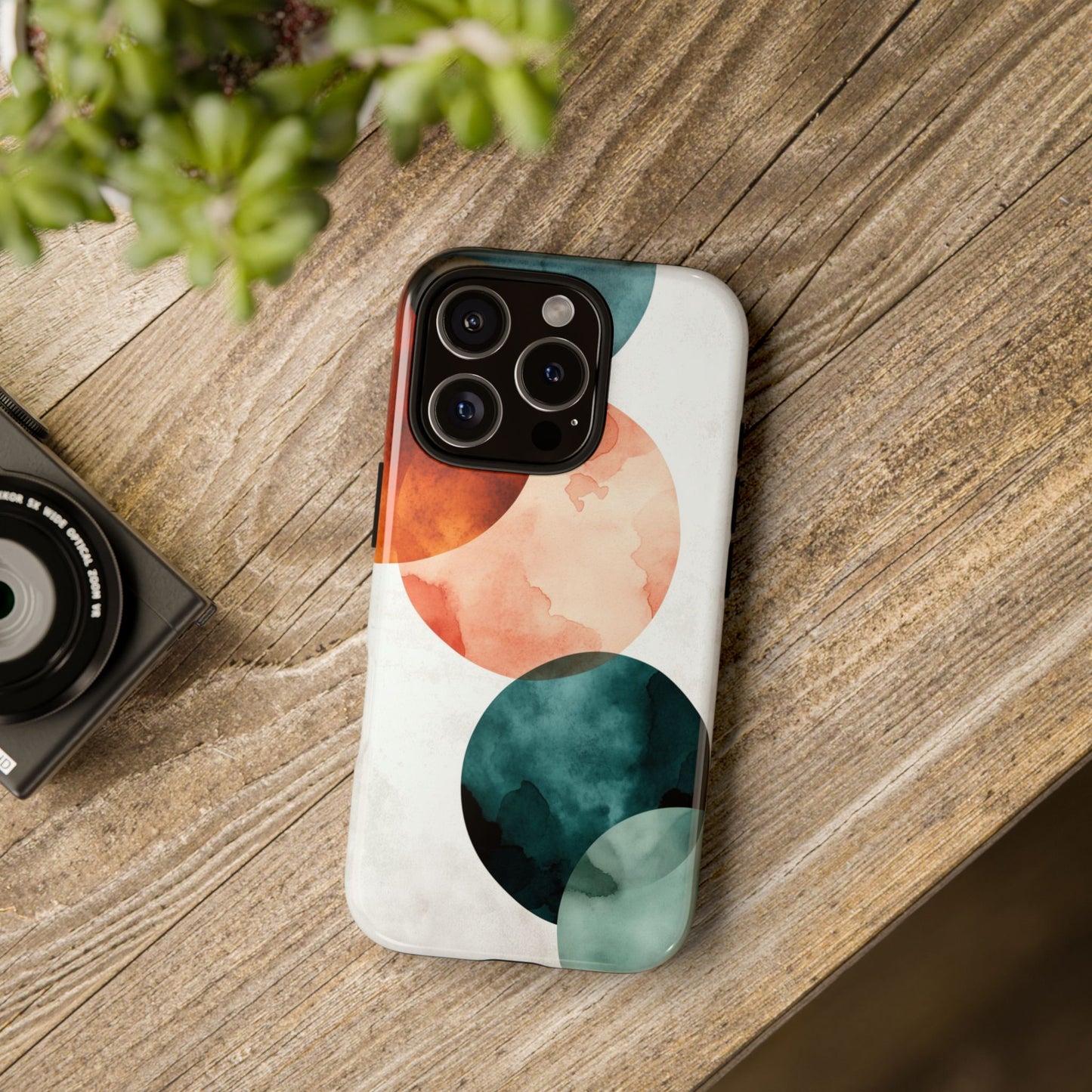 Serene Watercolor Terrazzo Case for iPhone, google Pixel & Samsung