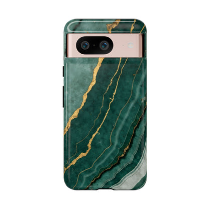 Jade Green Marble Case Design