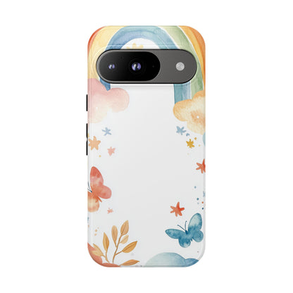 Dreamy Skies & Rainbows Watercolor Phone Case for iPhone, google Pixel & Samsung
