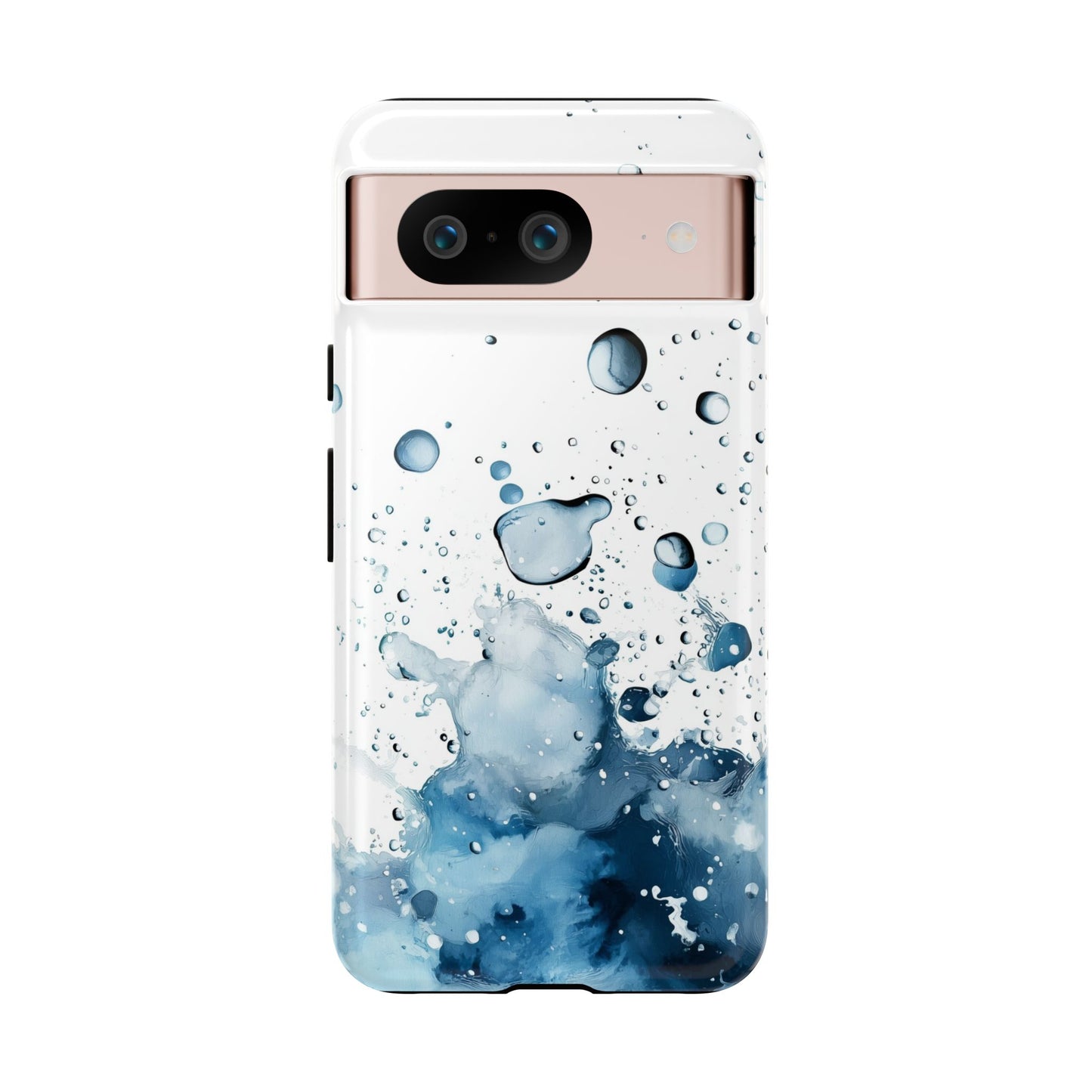 Aqua Burst Watercolor Phone Case for iPhone, google Pixel & Samsung
