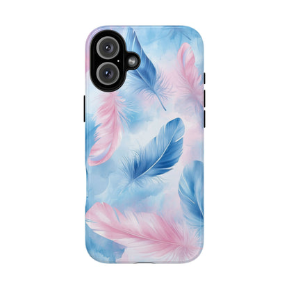 Whispering Feathers Watercolor Phone Case for iPhone, google Pixel & Samsung
