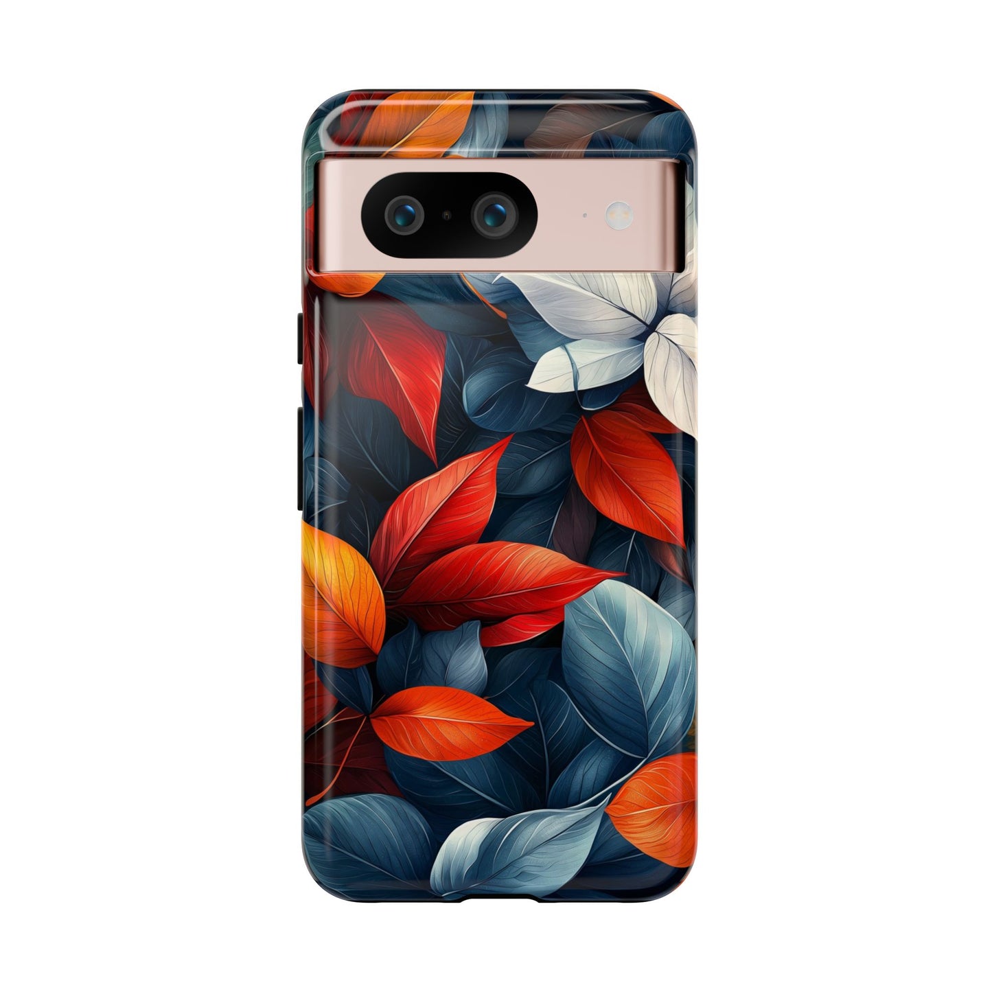 Autumn Midnight Leaves | Luxe Floral Phone Case for iPhone, Pixel & Samsung