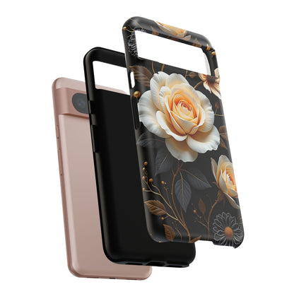 Elegant 3D Floral Design, Botanical Phone Case design for Iphone.