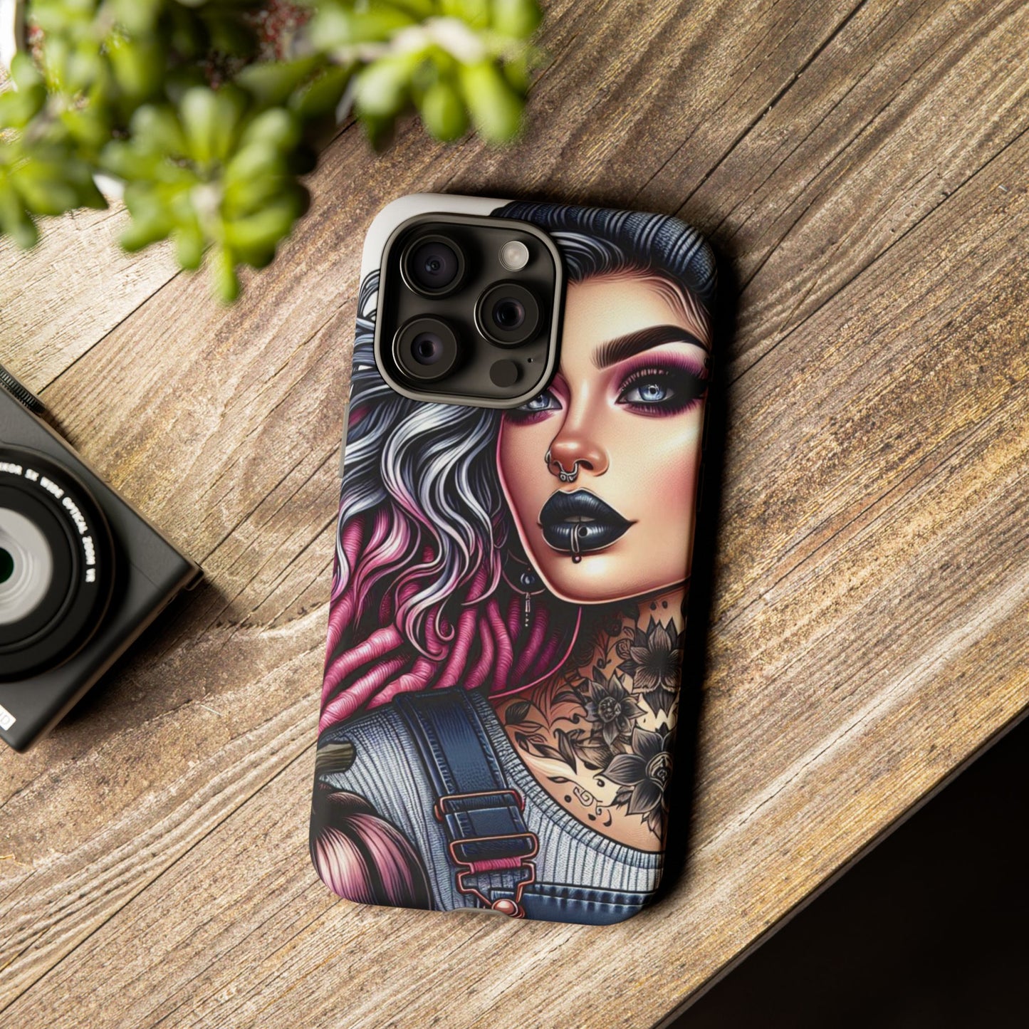Autumn Rebel – Gothic Grunge & Fall Aesthetic Mobile Cover