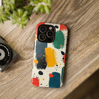 Modern Splash Art Phone Case for iPhone, Samsung & Pixel