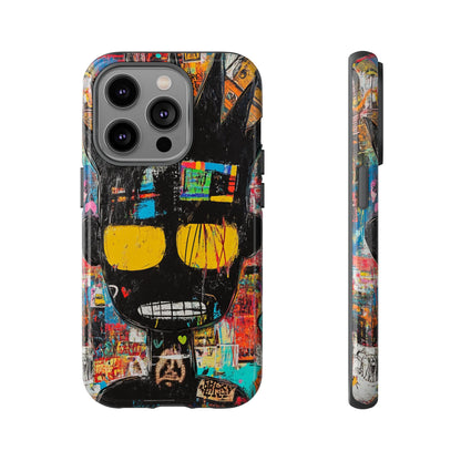 Jean-Michel Basquiat Phone Case – Contemporary Art Design - iPhone, Samsung & Google Pixel Cover - Artistic Painting Case,  Art Lover Gift