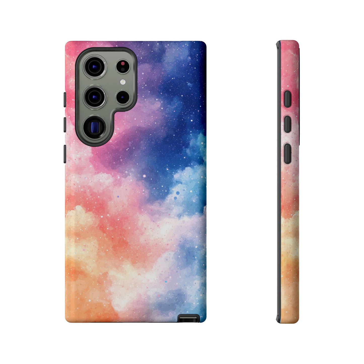 Cosmic Dreamscape – Watercolor Galaxy Phone Case for iPhone, google Pixel & Samsung
