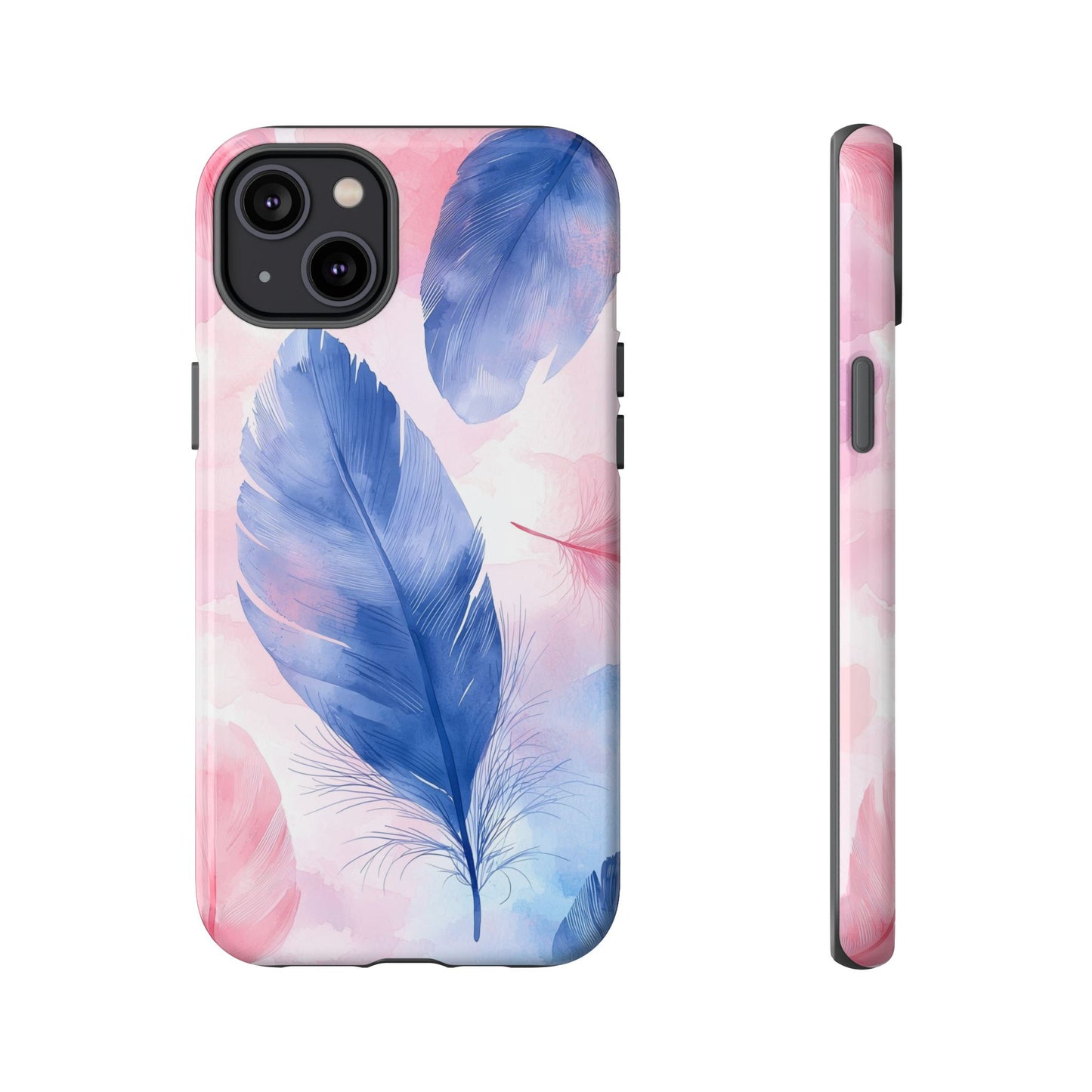 Pastel Plume Watercolor Phone Case for iPhone, google Pixel & Samsung