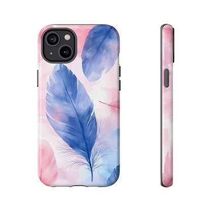 Pastel Plume Watercolor Phone Case for iPhone, google Pixel & Samsung