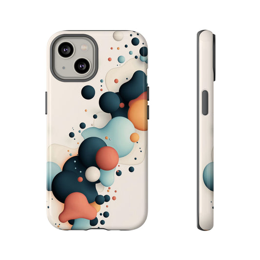 Bubble Rush – Abstract Burst Phone Case for iPhone, Samsung & Pixel