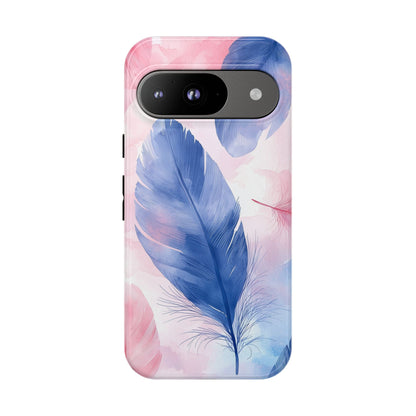 Pastel Plume Watercolor Phone Case for iPhone, google Pixel & Samsung