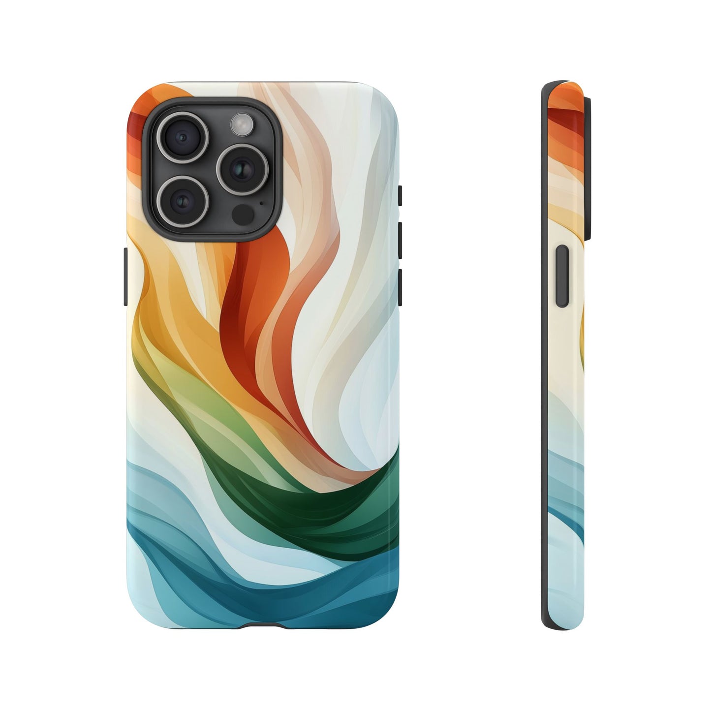 Aurora Stream Watercolor Phone Case for iPhone, google Pixel & Samsung
