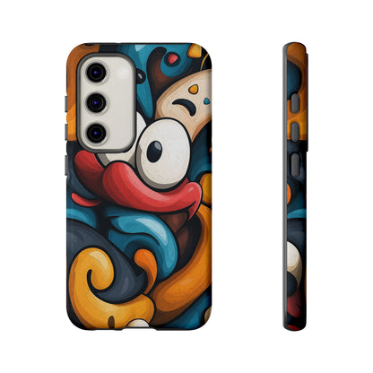 Funky Eyes – Playful Pop Abstract Phone Case for iPhone, Samsung & Pixel