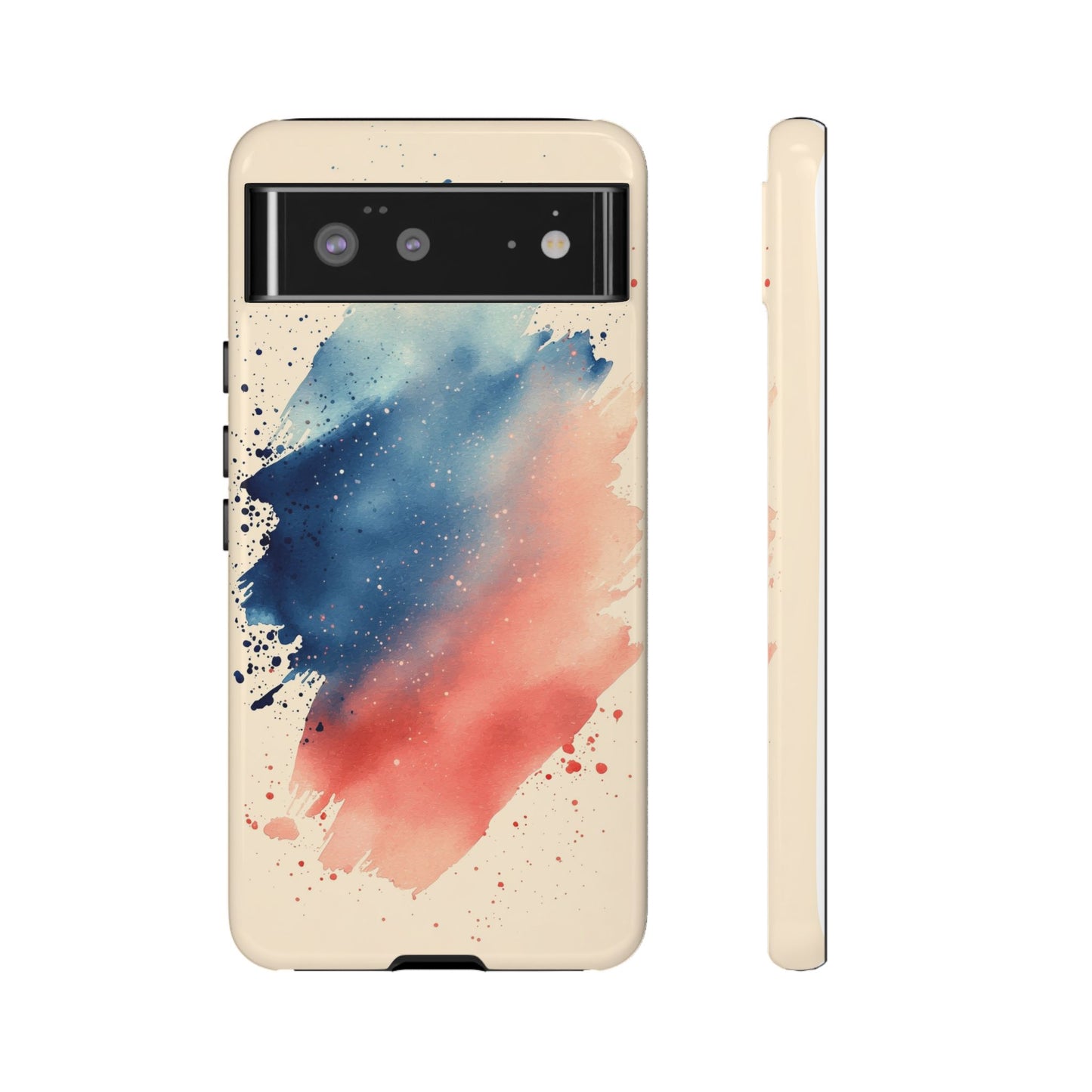 Blush Horizon" – Watercolor Gradient Phone Case for iPhone, google Pixel & Samsung