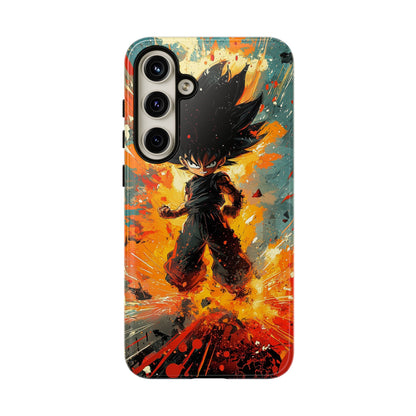 Mini Warrior Rage | Chibi Power Surge Phone Case for iPhone, Samsung & Pixel