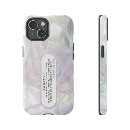 Customized Bible Verse Phone Case – Custom Christian Scripture Cover, Crystal Phone Case, Unique Gift for iPhone, Samsung  & Google Pixel – Protective & Stylish Cover"