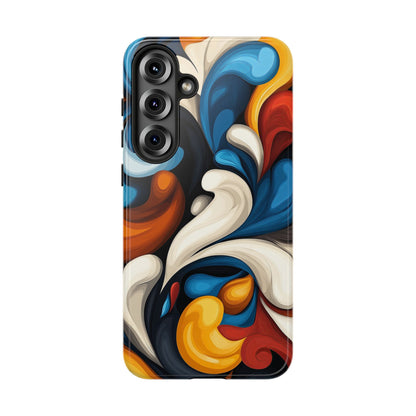 ColorSurge – Bold Fluid Abstract  Phone Case for iPhone, Samsung & Pixel