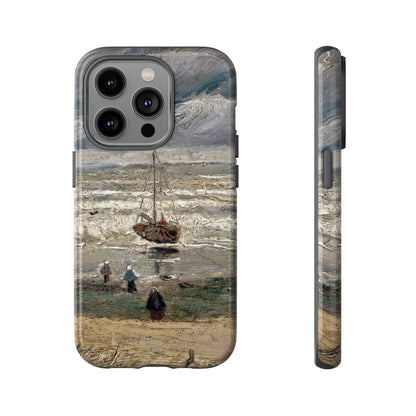 Vincent Van Gogh Phone Case - iPhone, Samsung, Google Pixel Cover - Ocean & Boat Painting Phone Case - Van Gogh Art Gift - Nautical Phone Case, Coastal Life Lover Gift