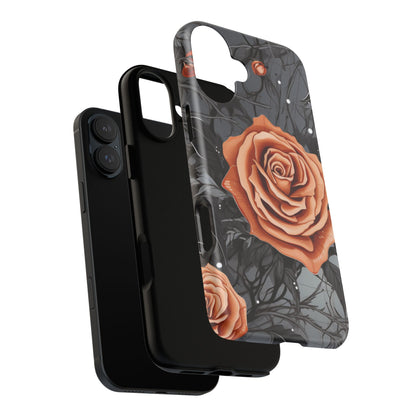 Mystic Noir Rose Mobile Case