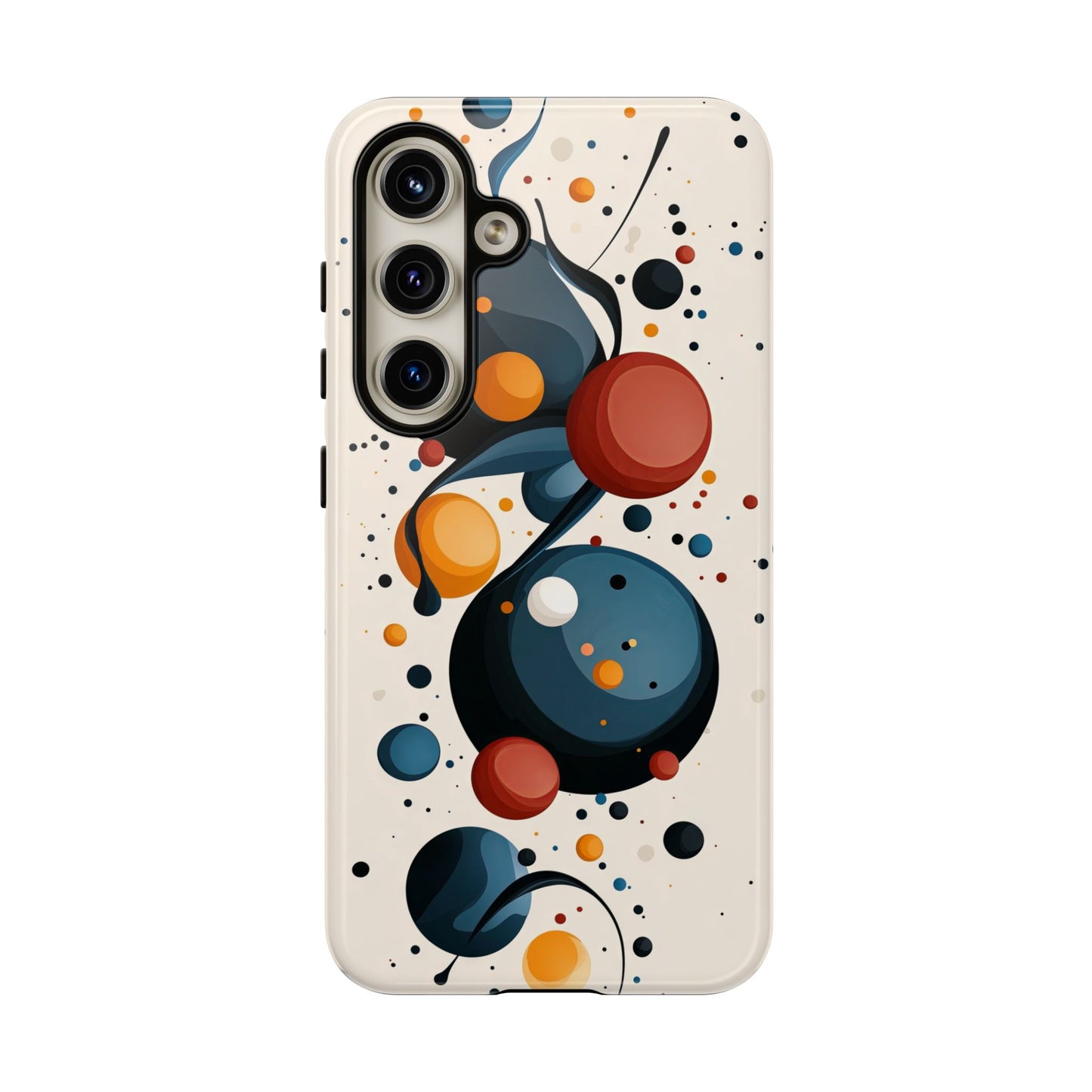 Cosmic Orbit – Abstract Sphere Phone Case for iPhone, Samsung & Pixel
