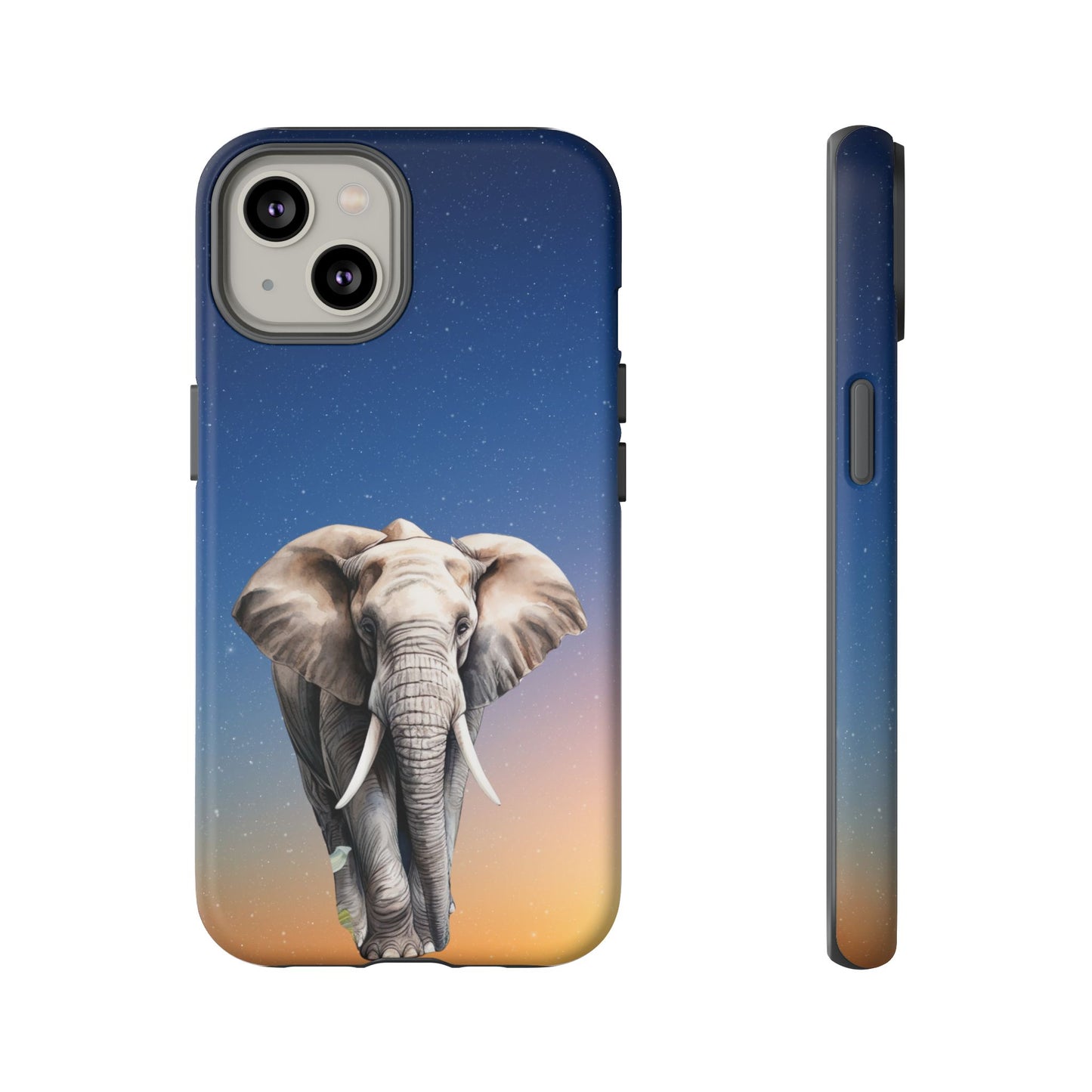 Celestial Elephant Mobile Cover – Dreamy Night Sky Aesthetic