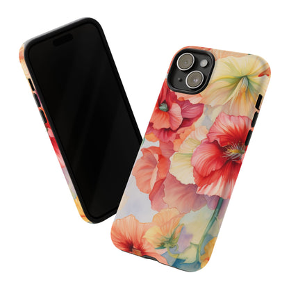 Floral Harmony Watercolor Mobile Case