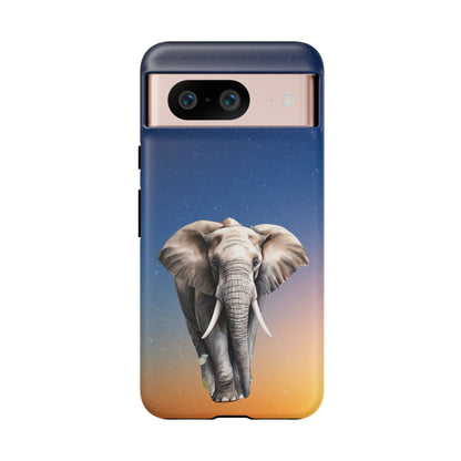 Celestial Elephant Mobile Cover – Dreamy Night Sky Aesthetic