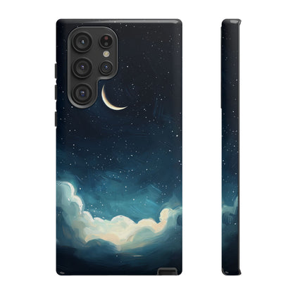 Midnight Aurora Watercolor Phone Case for iPhone, google Pixel & Samsung