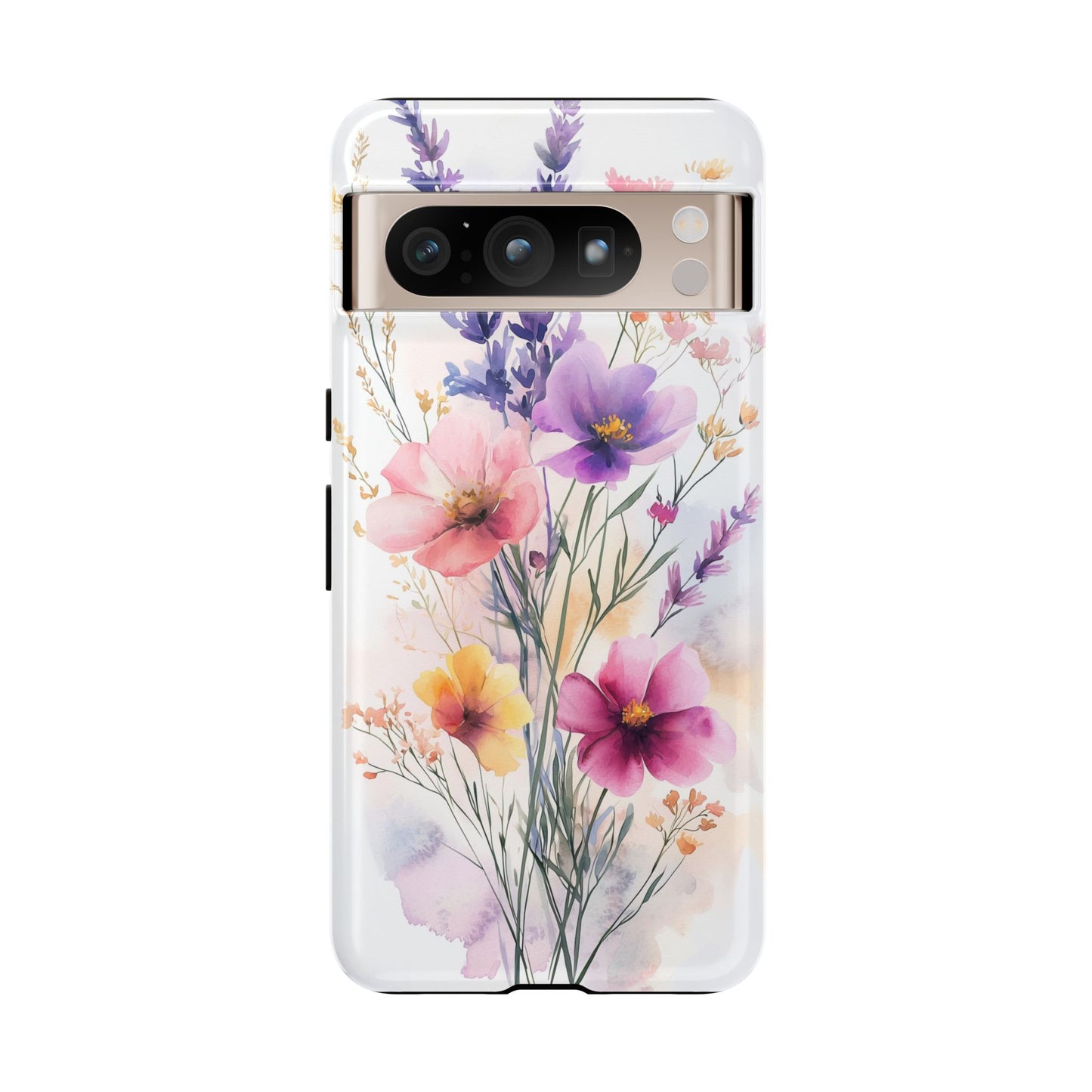 Blooming Meadow Watercolor Phone Case for iPhone, google Pixel & Samsung