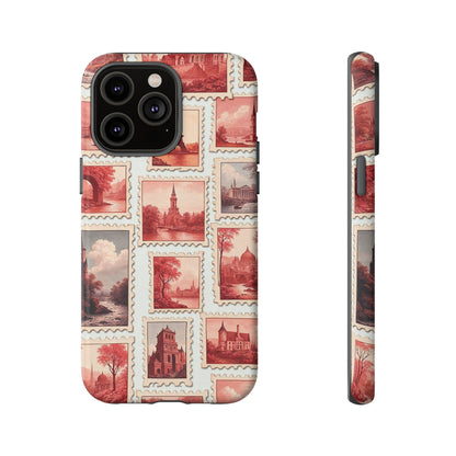 Vintage Postcard Stamps Phone Case