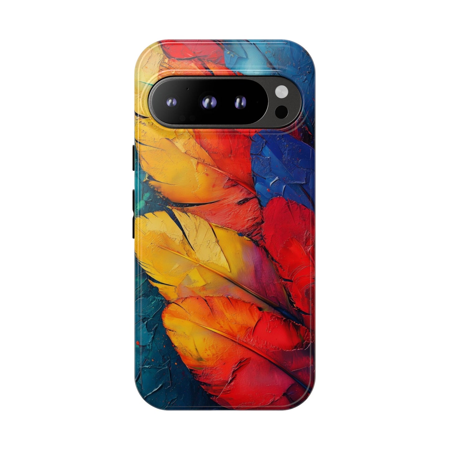 Tropical Macaw Feather Phone Case for iPhone, Samsung & Google Pixel