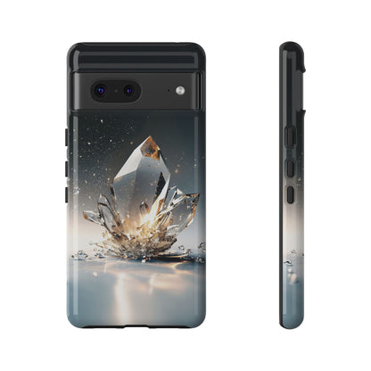 Shattered Crystal Matching Couple Phone Case – Bold & Dazzling for iPhone, Samsung & Google Pixel