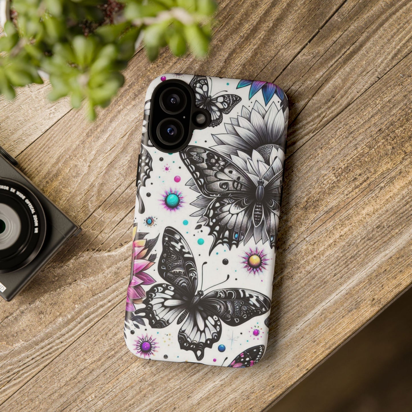 Celestial Flight – Cosmic Butterflies & Floral Magic Mobile Cover