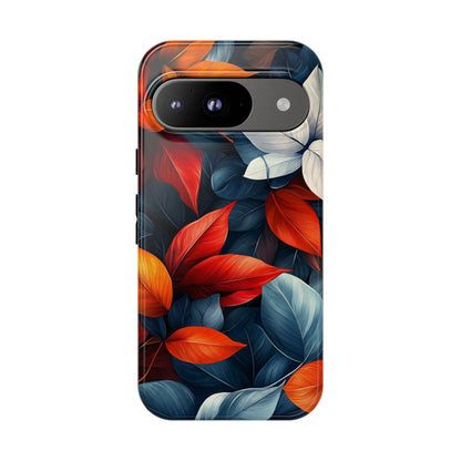 Autumn Midnight Leaves | Luxe Floral Phone Case for iPhone, Pixel & Samsung