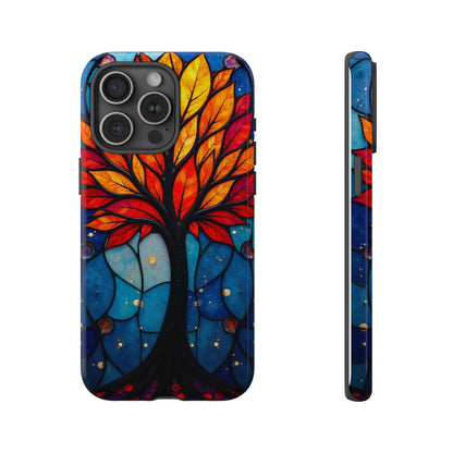 Stained Glass Tree: A Burst of Vibrant Elegance