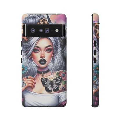 Wild Spirit – Gothic Chic & Nature Fusion Mobile Cover