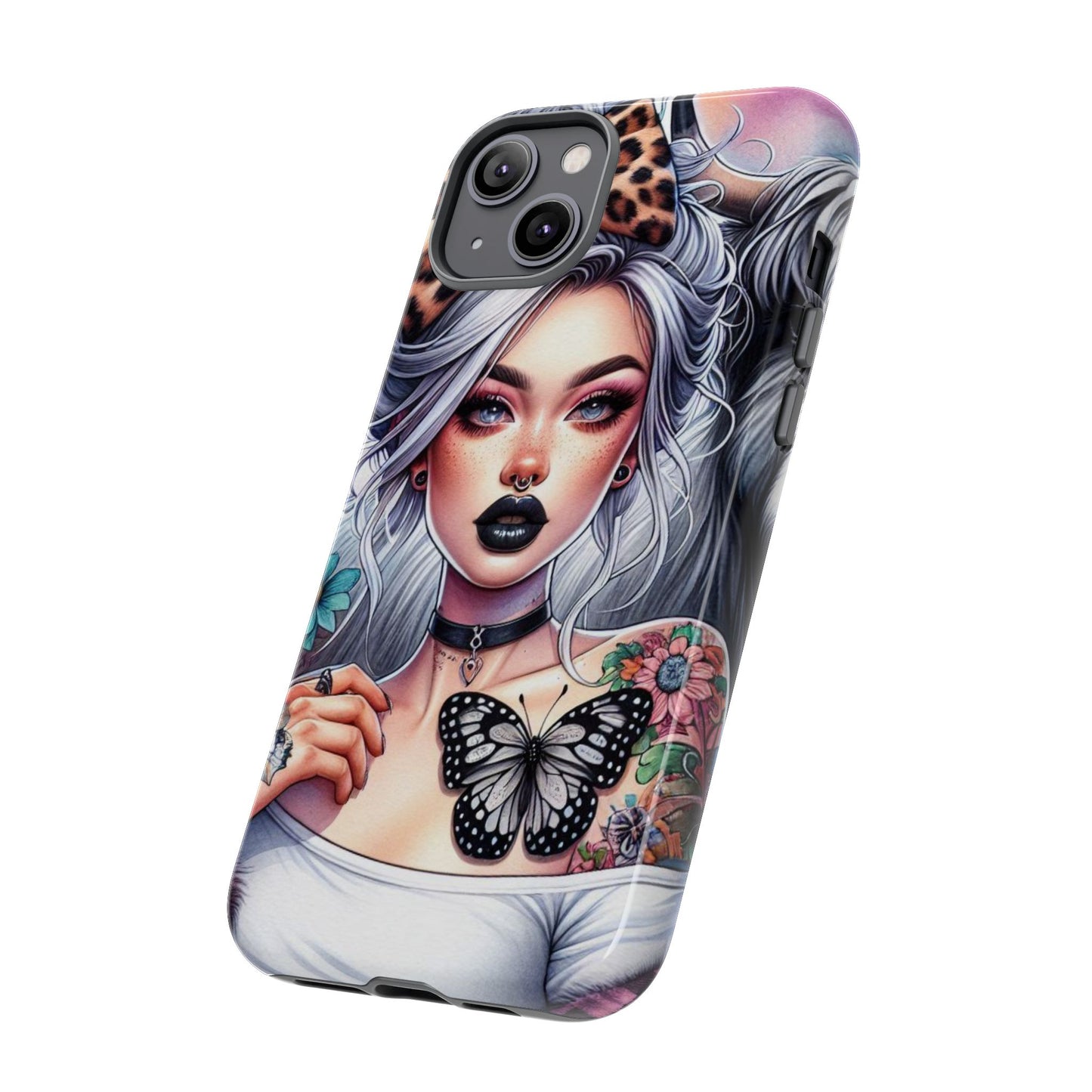 Wild Spirit – Gothic Chic & Nature Fusion Mobile Cover