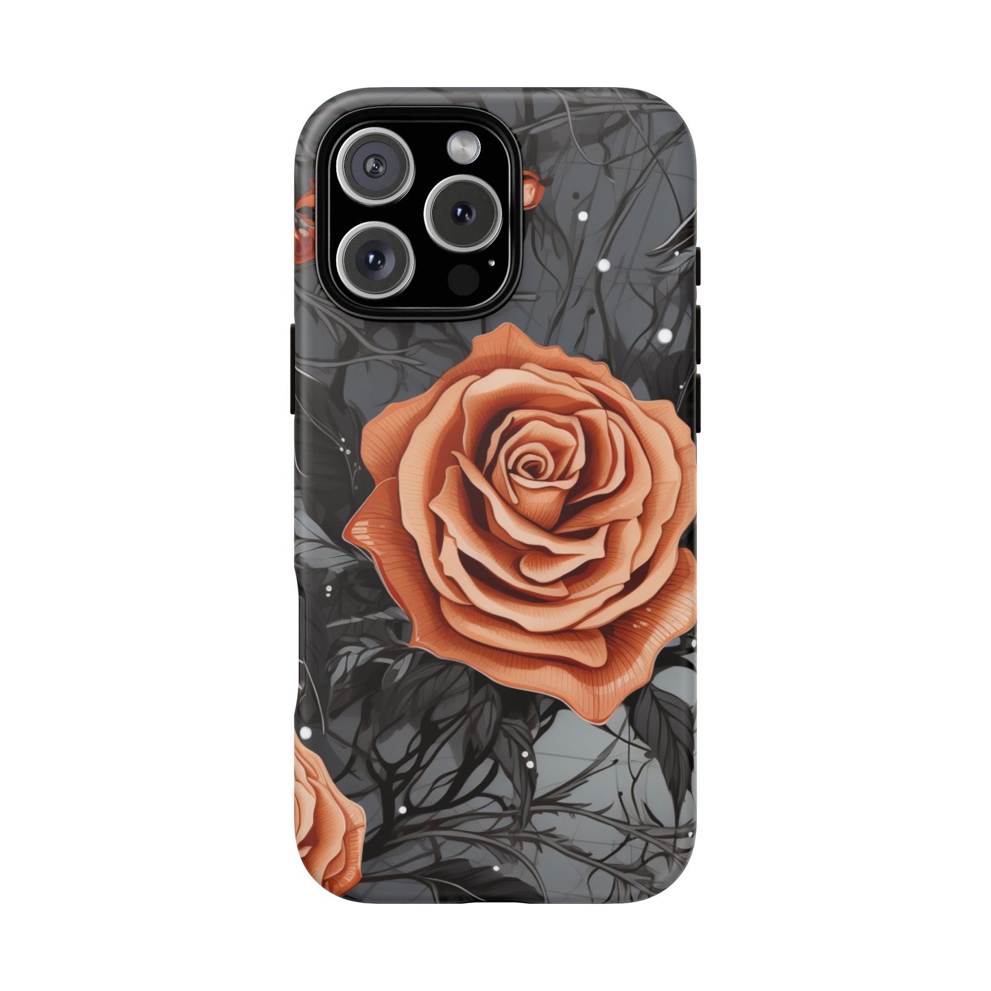 Mystic Noir Rose Mobile Case